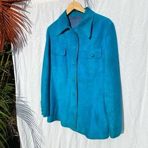 Vintage suede coat